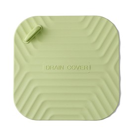 Silicone Bathtub and Sink Stopper - Bathroom Drain Plug for Kitchen, Laundry and Shower Sinks - Light Green