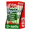 Organix Strawberry & Apple Puffcorn Organic Finger Food Toddler Snack