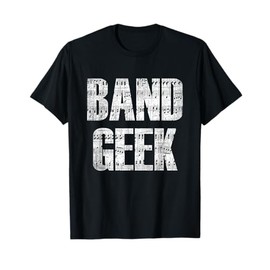 Band Geek Sheet Music - Marching & Concert Band T-Shirt