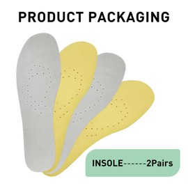 2 Pairs Shoes Insoles for Hey Dude Men's Wally Shoes, Classic Replacement Footwear Inserts for Comfortable Light-Weight and Cushion Shock Absorbing(M9)