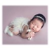 Traje de fotografía para recién nacidos para niñas recién nacidas