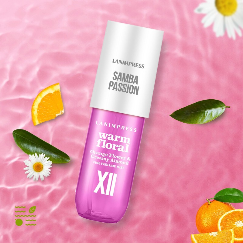 LANIMPRESS Perfume No.12, Body Spray For Women, Travel Perfume, Hair