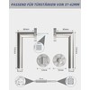 AwmnSrman Bathroom Door Lock Door Handles Interior Doors Door Handle