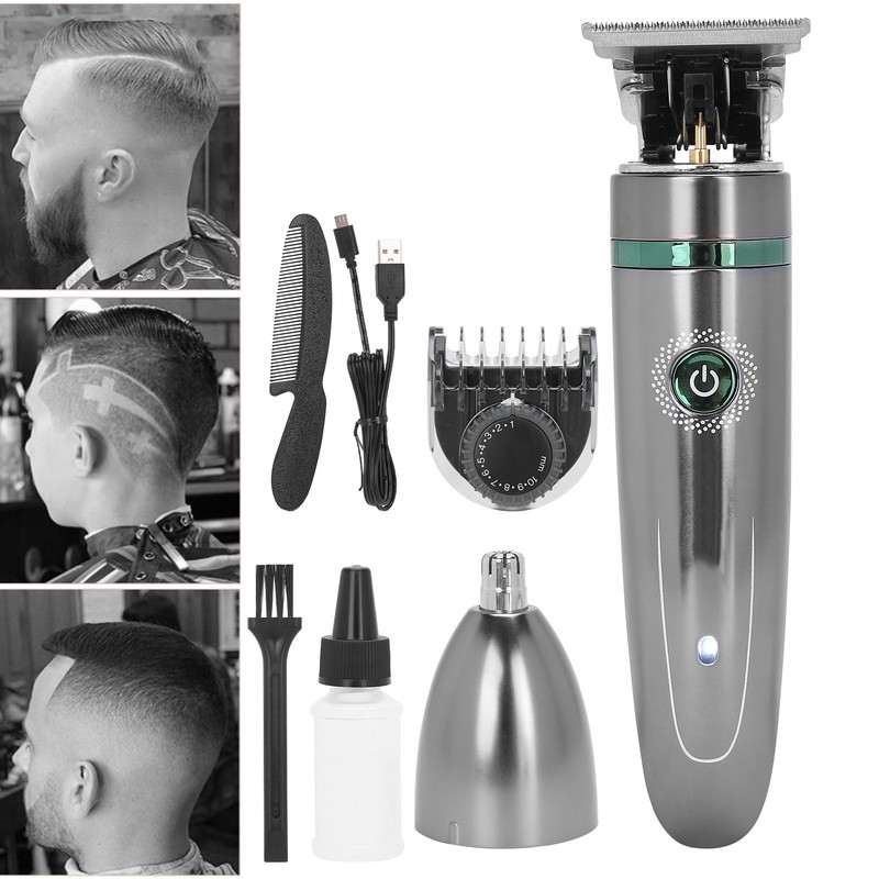 MultiFunctional Rechargeable Men Electric Razor Shaver Hair Clipper Nose Hair