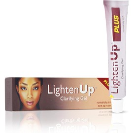 LIGHTEN UP Gel hidratante Facial Despigmentante Con Vitamina C, Alfa arbutina y Aceite de argan Trata Manchas y zonas Oscuras Textura en Gel con Ingredientes Naturales 30Ml 1 0z
