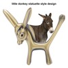 Donkey Ring Holder Donkey Statuette Durable Zinc Alloy Retro Style