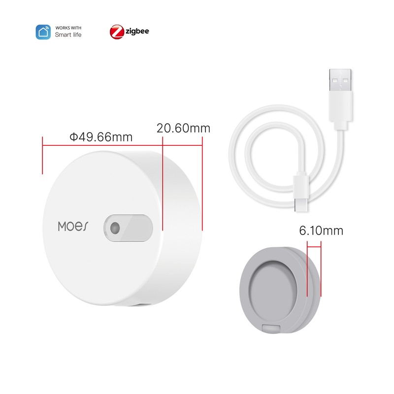 Tuya Zigbee Intelligent Human Presence Detector Detect HumanBody Presence Detection