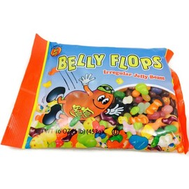 Jelly Belly, Belly Flops (1 Pound Bags) 3 Pack, 16 Ounces