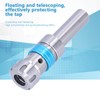 Collet Chuck Holder Floating Tapping Tool Extension Rod Straight Shank