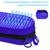 Uarekididol Swimming Goggles Case, Breathable Glasses Case with Drainage Holes