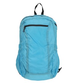Packable Backpack Oxford Cloth 20L Foldable Waterproof Lightweight Multifunctional Hiking Daypack for Camping Traveling Lake Blue