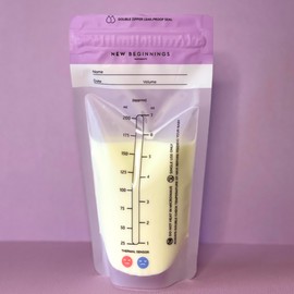 New Beginnings Breast Milk Storage Bags 25 Pack