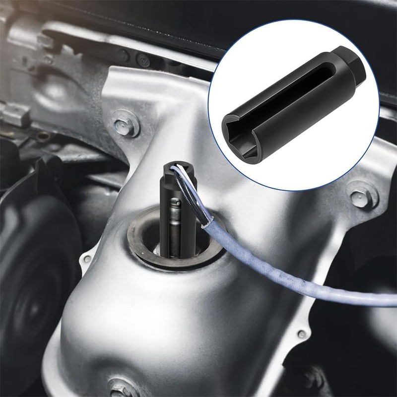 CENPEK Oxygen Sensor Socket Side Cable Hole Sensor Socket Removal