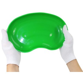 Kidney Kidney Bowl by Medi-Inn Plastic Various Amounts and Colors - Green, 1 Piece