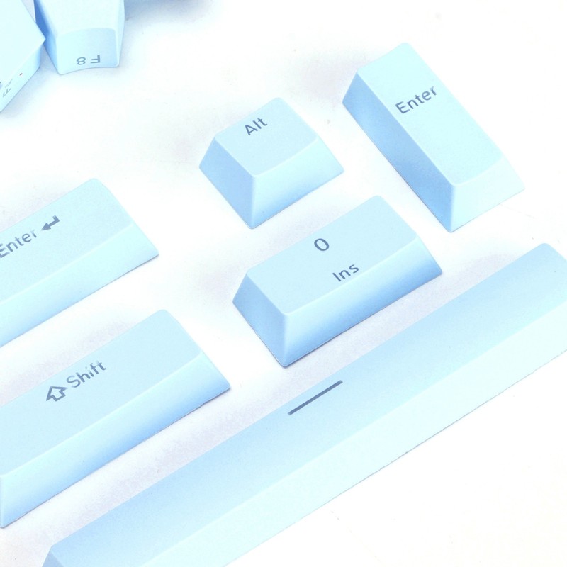 PBT Keycaps Ergonomic Design Oil Resistant Colorful 108 Key Video