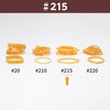 Rubber Band #215 < 1.8 oz (50 g) Transparent Bag