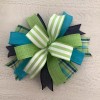 Handmade 10" Whimsical Summertime Wreath Bow, Lantern Bow - Handmade