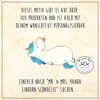 Mr. & Mrs. Panda Personalisiertes Deko Schild Einhorn Schnuller DIN
