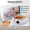 SereneLife Smart Eye Massager with Heat and Compression, Vibration, Music,