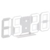 Lunartec Digital Wall Clock: Digital Jumbo LED Table & Wall