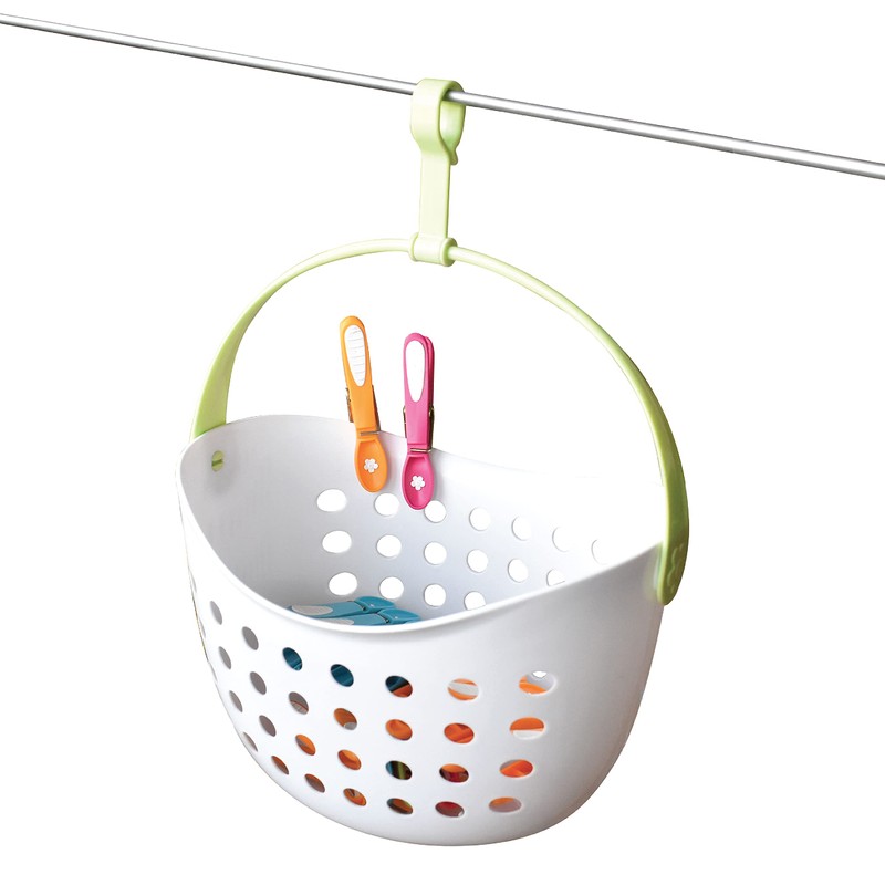 Laguelle Basket with 48 Non-Slip Clips - French Product -