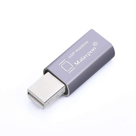 Malarpon Mini DispalyPort Headless Ghost Display Emulator with Blue Light for PC 4K Mini DP Dummy Plug (fit Headless 1080@60Hz-3840x2160@17Hz) 1P