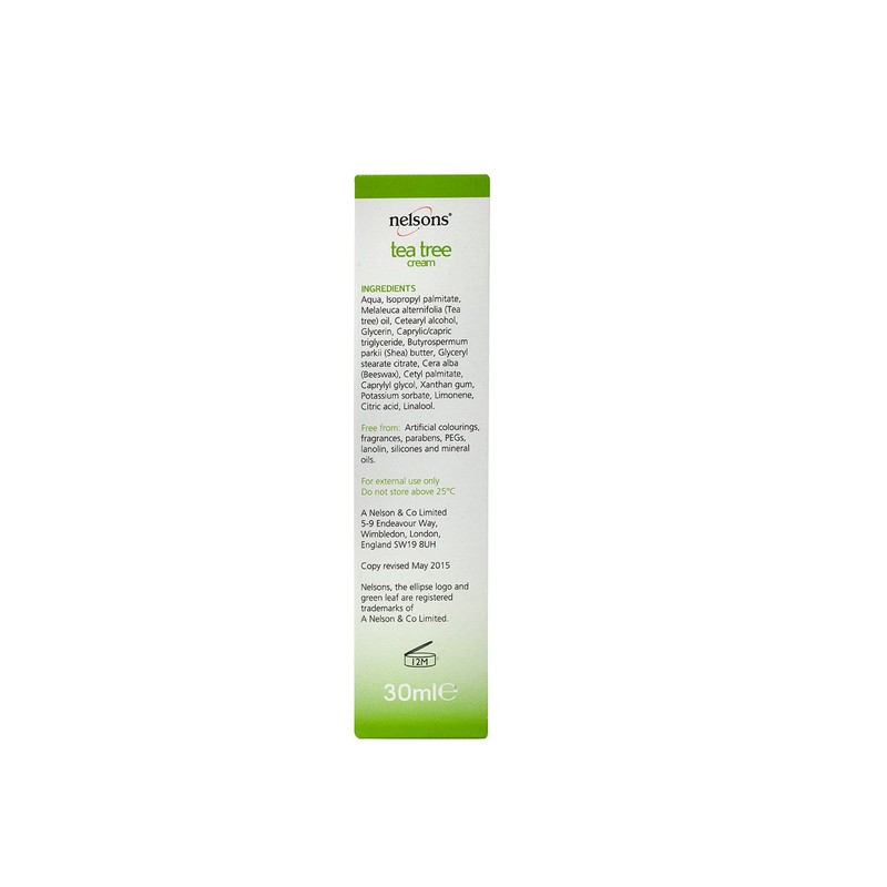 Nelsons Tea Tree Cream 30ml