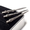 CUESOUL 3 Pcs 2BA Titanium Conversion Steel Tip Points For