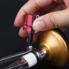 4Pcs Mini Stubby Screwdriver 2-in-1 Interchangeable Handle Screwdriver Mini Sewing