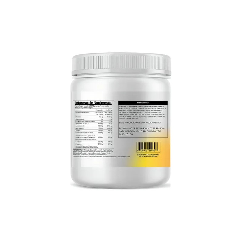 Pre Entreno Pre Xplode Primetech 30 servicios Pre Workout con
