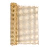 16" x5FT Natural Rattan Cane Webbing, Woven Open Mesh Cane