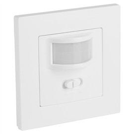 FOSA PIR Sensor Light Switch, Wall Mounted, Infrared Motion Sensor, LED Light, AC 110V-240V Lamp Light Bulb Switch