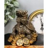 Feng Shui Celestial Black Dragon Turtle Statue Charm For Protection