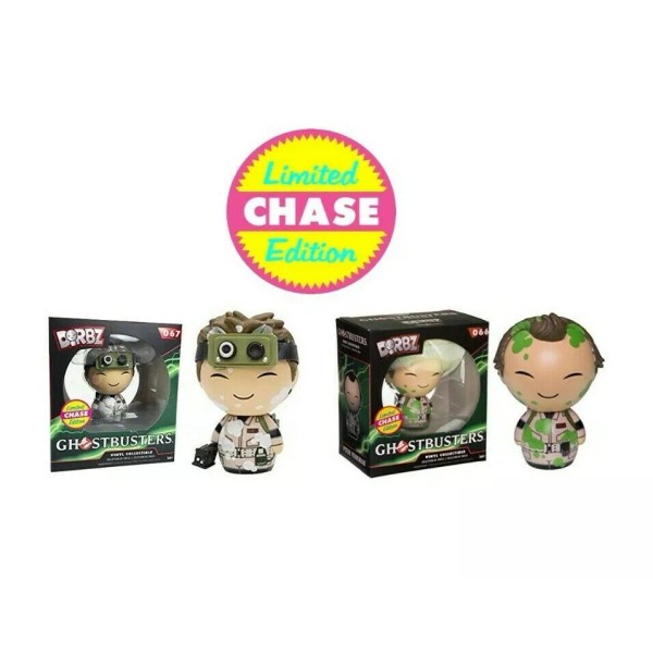 Funko Set of 2 CHASE Dorbz Ghostbusters Ray Stantz &