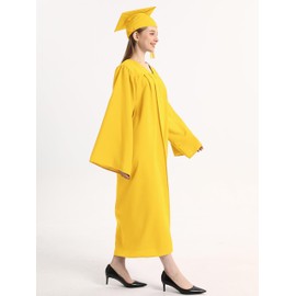 Grad HAGO Unisex Graduation Cap and Gown Tassel Set with 2024 and 2025 for High School and Bachelor