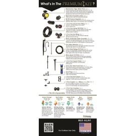 Mister Landscaper Premium All-in-One Micro Sprinkler Kit for Landscapes & Gardens