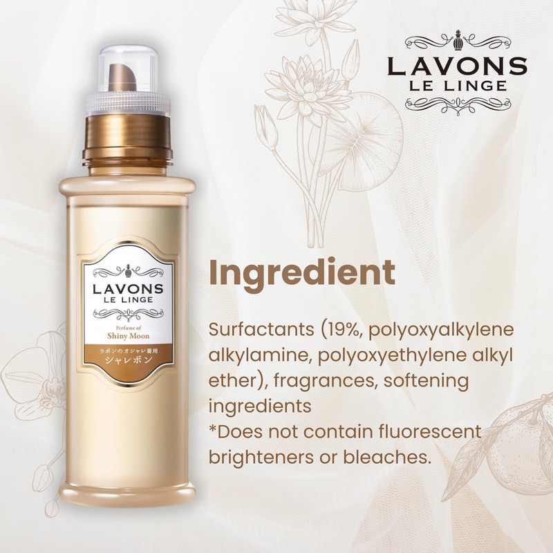 LAVONS Liquid Laundry Detergent Sensitive Skin Friendly, Natural Laundry Detergent