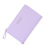 JIUFENG Women Zipper Wallet RFID Blocking Multi Purpose Coin Pouches