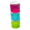 Tupperware New Tupperware Set of 3 Mini Canisters Bright Colors