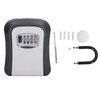 Key Lock Box 5in 4 Digit Combination Lockbox Resettable Code