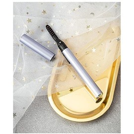 Rizador de pestañas con calefacción, for Mujer, rizador de pestañas eléctrico, rizador Natural rápido y rizador de pestañas portátil de Larga duración