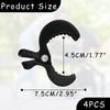 Pack of 4 Pushchair Clips, Clamps Pushchair Clips, Clips, Clips,