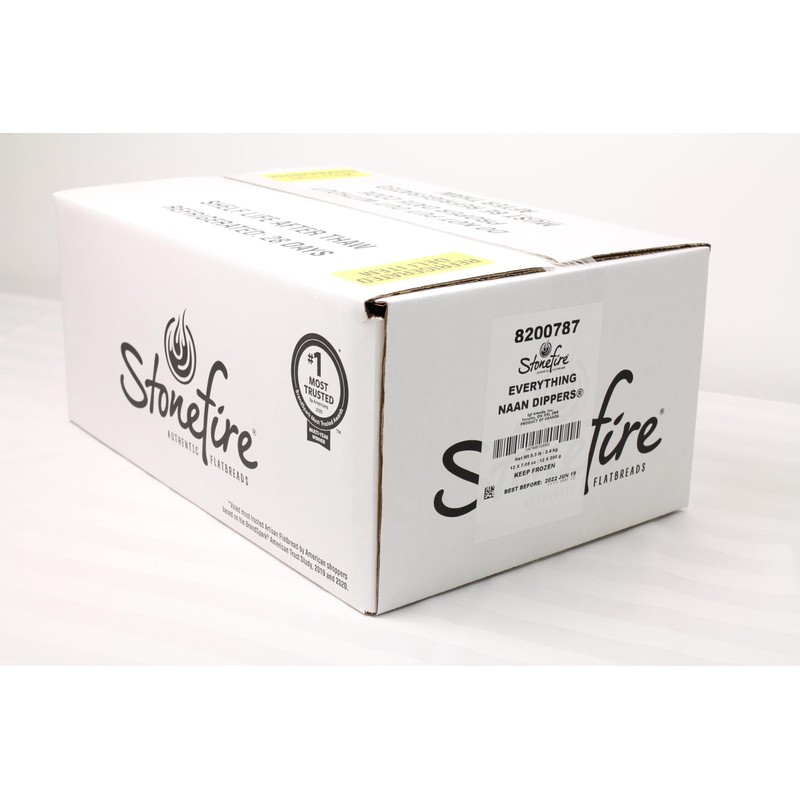 Generic Stonefire Everything Flavored Naan Dippers, 7.05 oz, 12 Pack