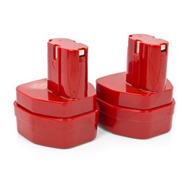 ExpertPower 2 Pack 12v 2000mAh NiMh Battery for Makita 1200 1201 1201A 1202 1202A 192271-4 192293-4 192296-8 192407-5 192536-4 192537-2 632268-6