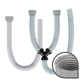 Sink Hose Replacement Sink Drain Drain Pipe Trap Drain Sink Drain Odor Net Sink Backflow straight type 2ea