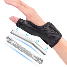 No Thumb Brace,Thumb Spica Splint, Adjustable Breathable Wrist Splint/Hand B