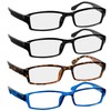 TruVision Readers - 9501HP - 4 pk -2 Black 1Tort