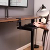 VIVO Large Height Adjustable Under Desk Keyboard Tray, C-clamp Mount