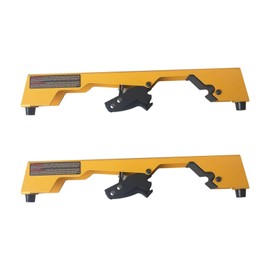 SD-CityCliq Miter Saw Mounting Brackets (2 Pack) Large, fits for DW723 DWX723 DWX724 DWX725 DWX725B and DE7023 Miter Saw Stand Mounting,Yellow(OEM NO,DW7231)