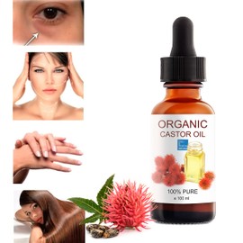 Organic Castor Oil Organic 100% Pure Essential oil – 100ml